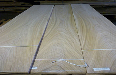 참나무 베니어 목제 판벽널, 자연적인 장식적인 크라운 커트 베니어